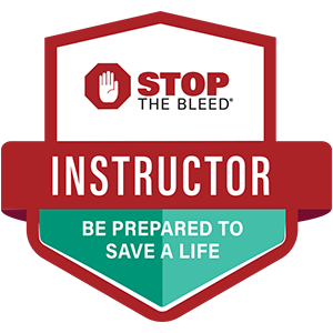 STOP THE BLEED® Instructor-Badge